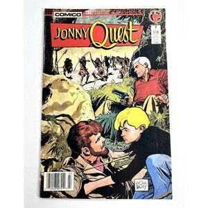 Jonny Quest  #7 Comico by Doug Wildey Vintage December 1986 Comic Book